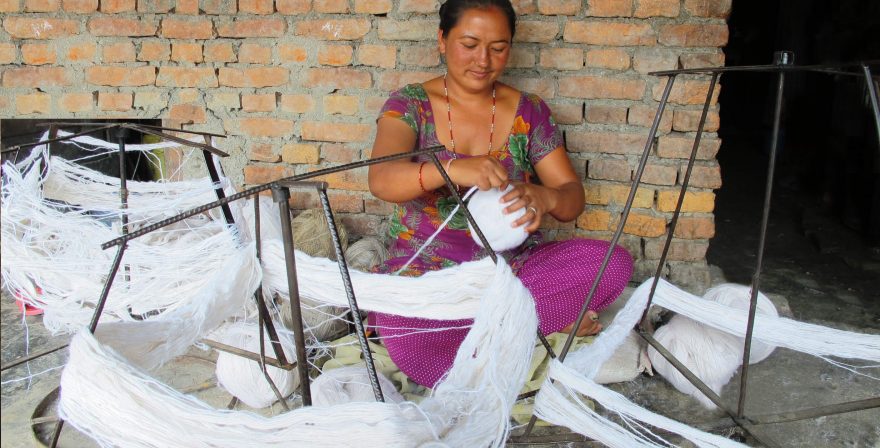 Manufacturing process - Lovely Tibetan Carpet