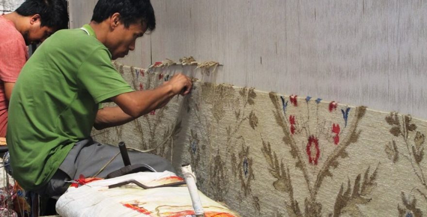 Manufacturing process - Lovely Tibetan Carpet
